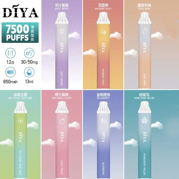叮啞 DIYA 7500 Puffs
