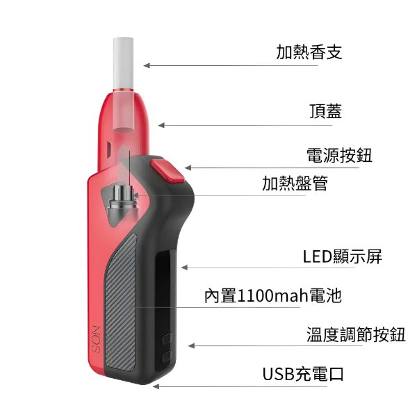 NOSSMOKE NOS 加熱菸主機